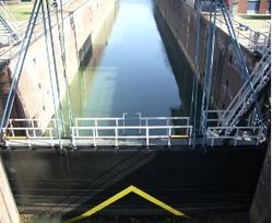 Schleusenansicht Schleusenansicht